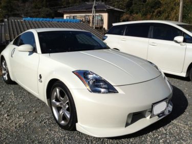 バージョンニスモ　フロントバンパー　補修＆塗装【フェアレディZ】