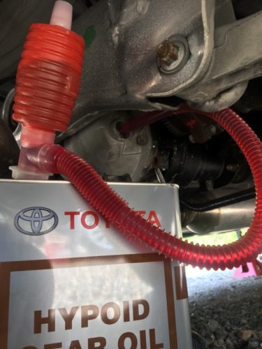 デフオイル交換【フェアレディZ】