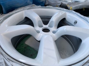 純正ホイール缶スプレー塗装【フェアレディZ】