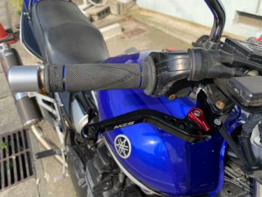 ショートタイプのブレーキレバーに交換しました【XJR1300】