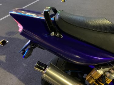 リアフェンダーが手に入ったので塗装してみました【XJR1300】