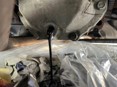 デフオイル交換（163517km）